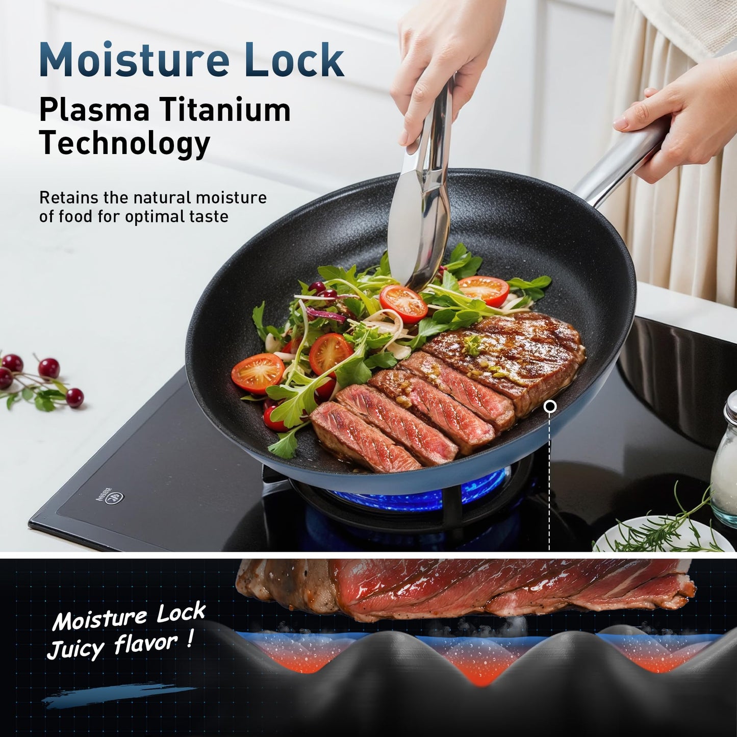 MAISON ARTS 2-Pc Fry Pan Set