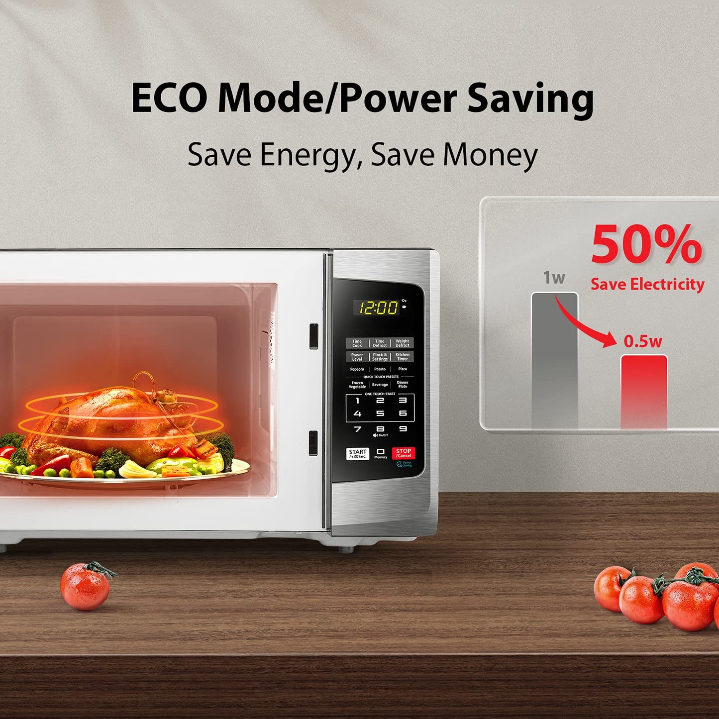 Toshiba 0.9 Cu.ft Microwave