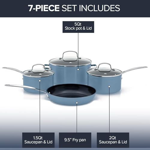 Nuwave 3-Pc Ceramic Fry Pan Set