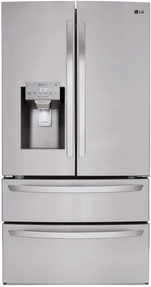 LG 28 Cu.Ft. 4-Door French Door Fridge – Stainless Steel