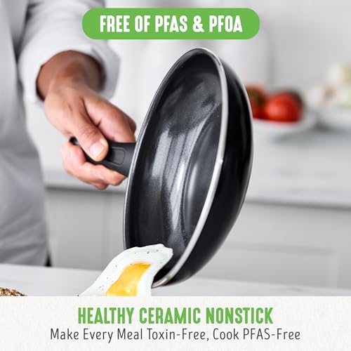 GreenLife 16-Pc Nonstick Cookware Set