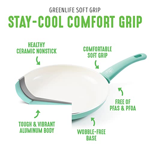 GreenLife 16-Pc Nonstick Cookware Set