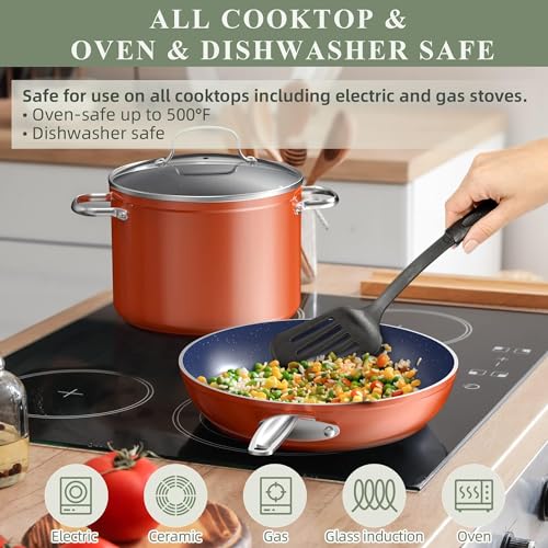 Nuwave 3-Pc Ceramic Fry Pan Set