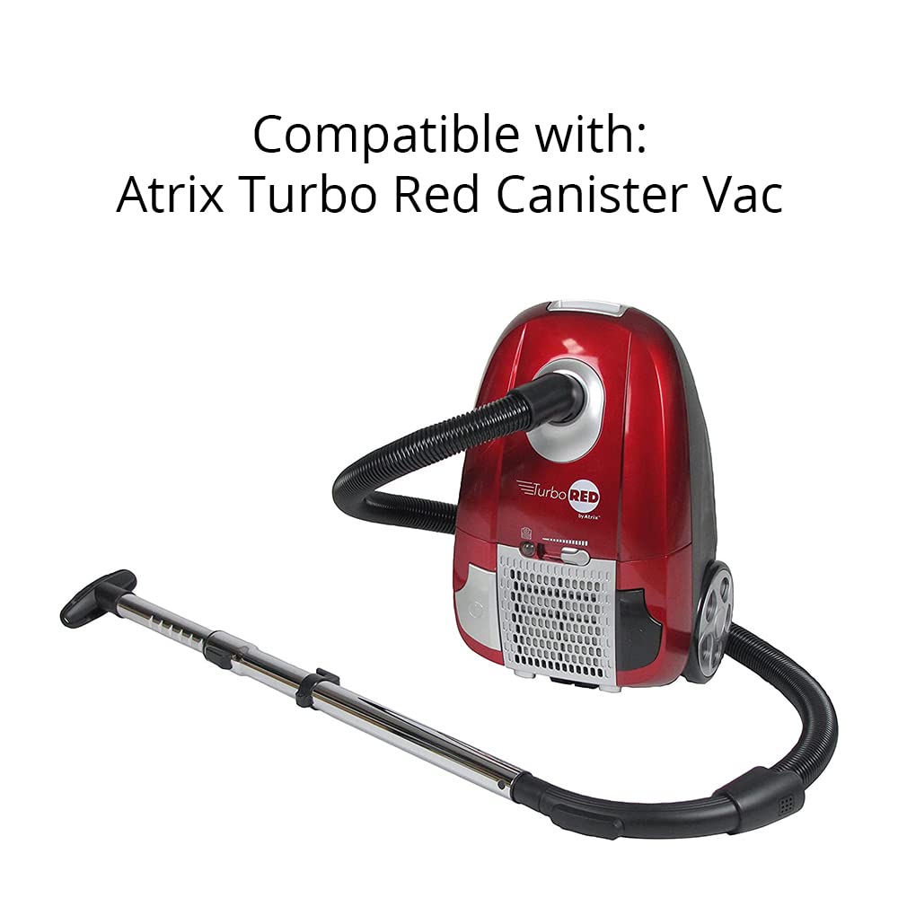 Atrix 6-Quart Canister Vacuum – Red