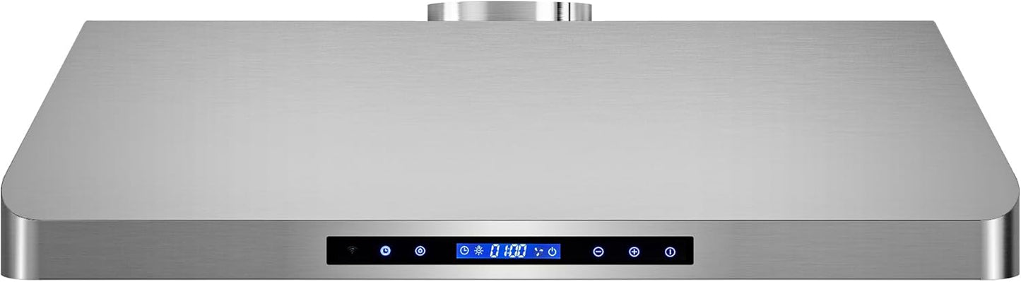 COSMO 30" Range Hood – Stainless Steel