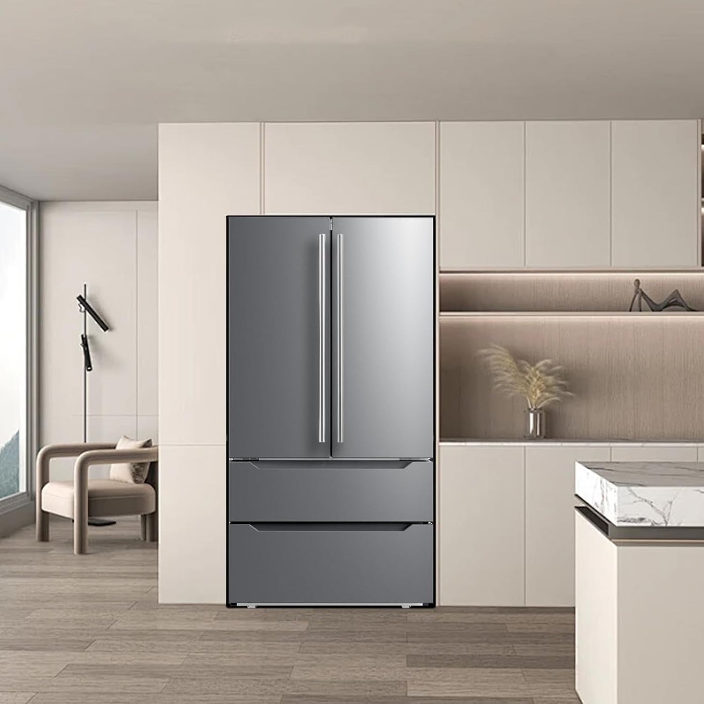 22.5 Cu.Ft. French Door Fridge