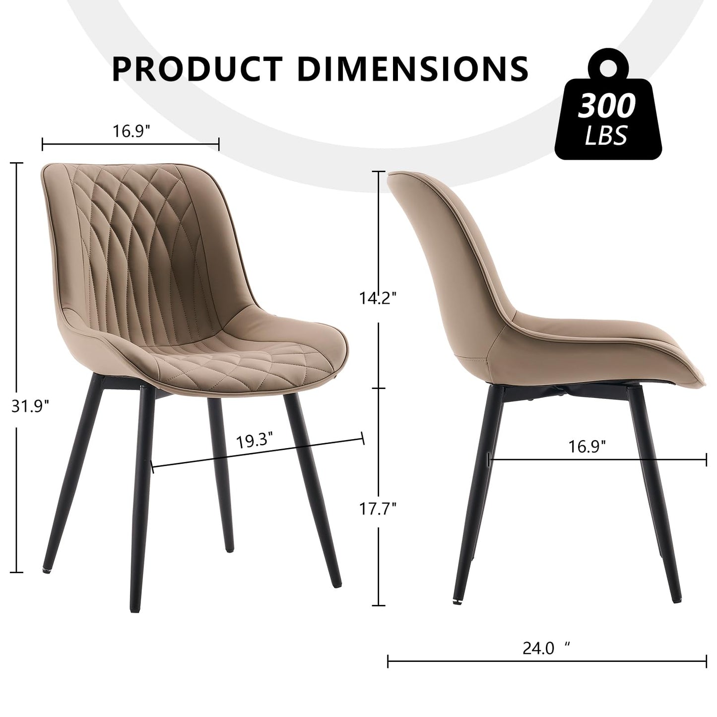 2 Mid-Century Dining Chairs