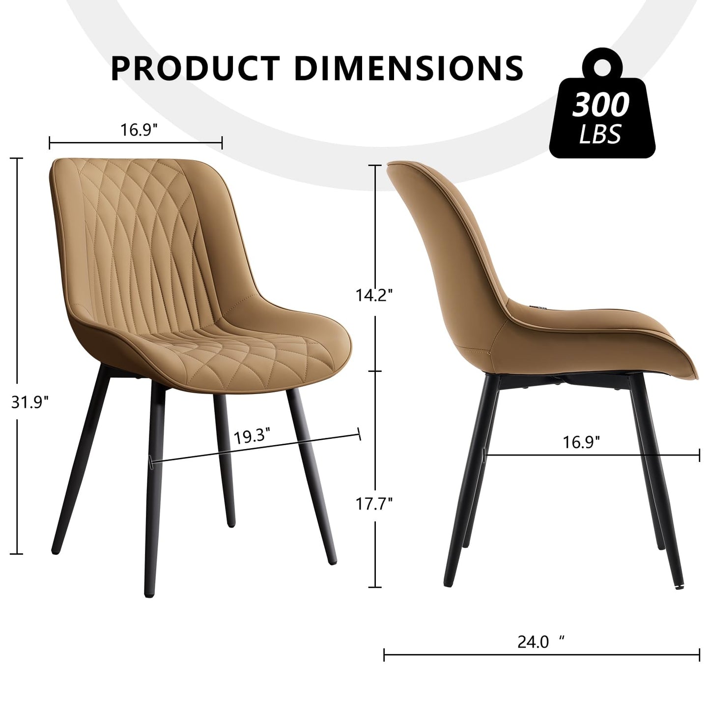 2 Mid-Century Dining Chairs