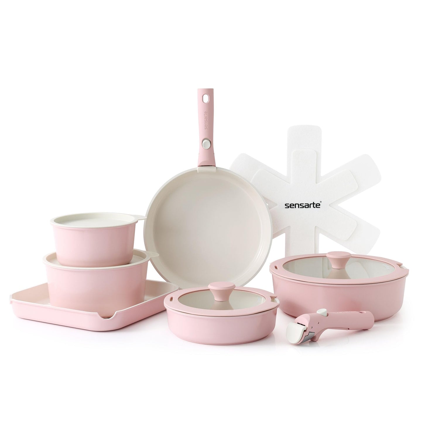 SENSARTE 17-Pc Cookware Set