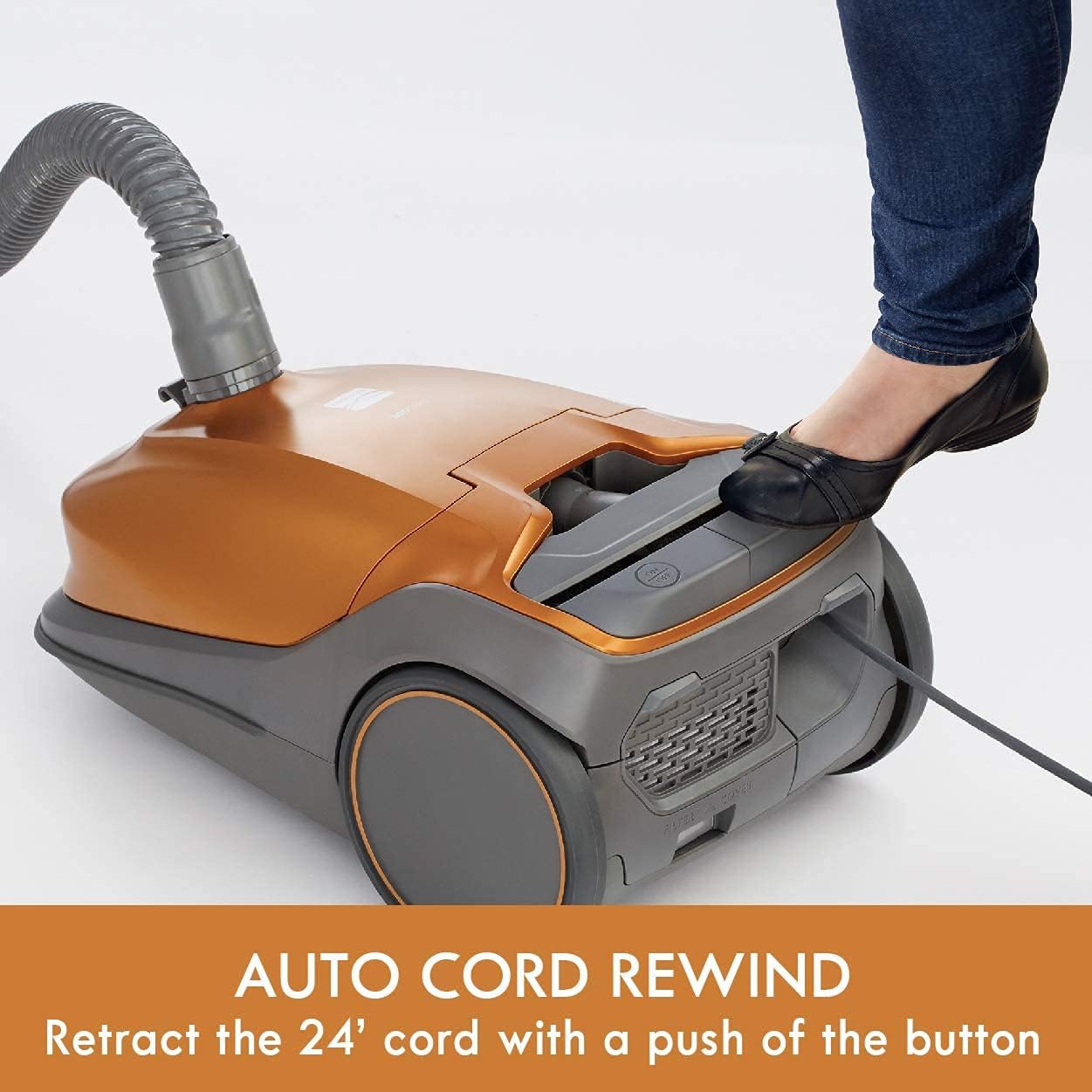Kenmore 81214 Pet Canister Vacuum – Orange