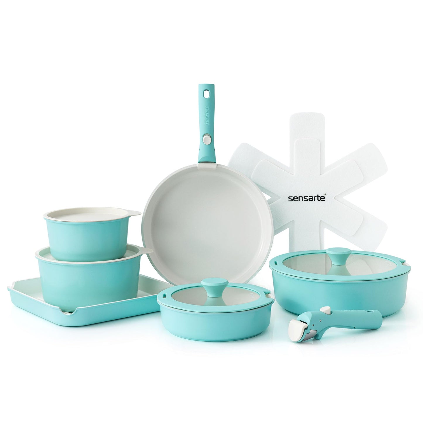 SENSARTE 17-Pc Cookware Set