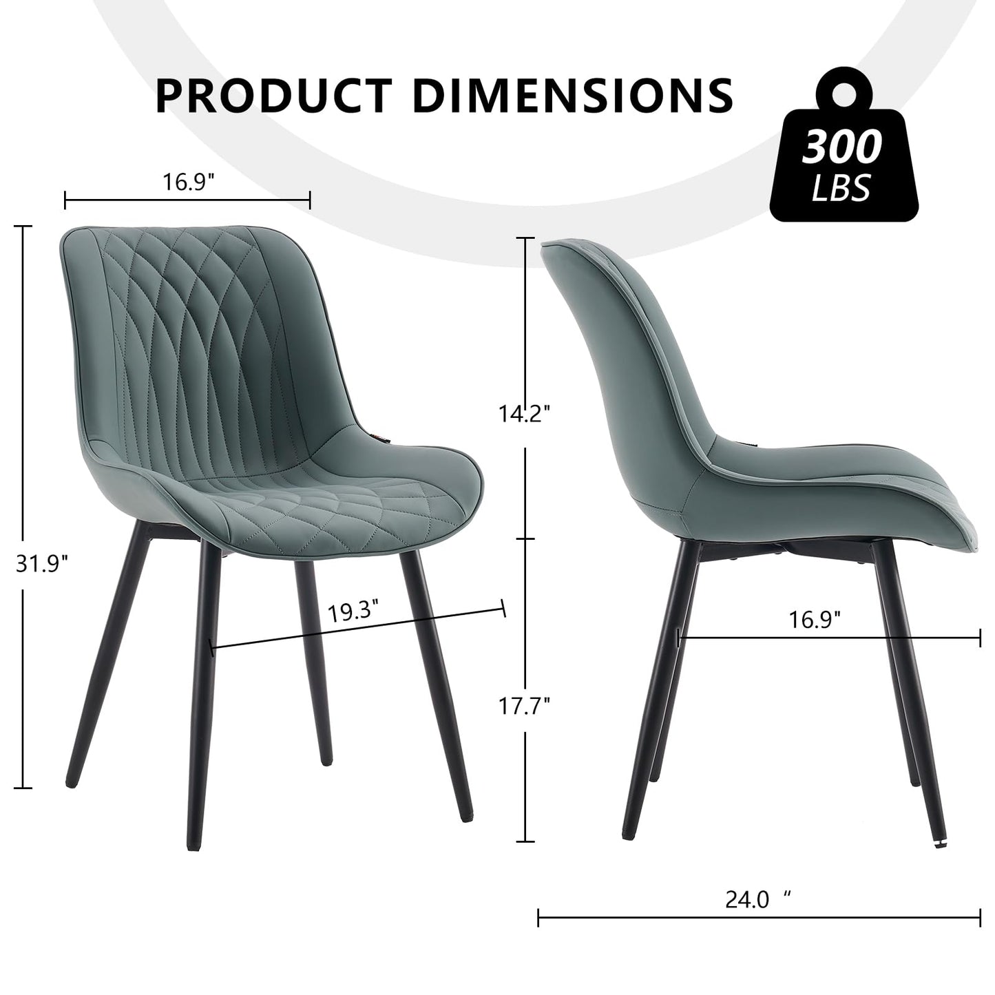 2 Mid-Century Dining Chairs