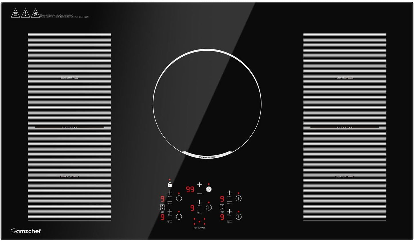 AMZCHEF 36" Induction Cooktop