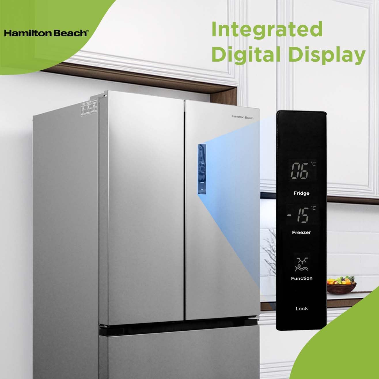 Hamilton Beach Counter-Depth Fridge – 17.9 Cu.Ft.
