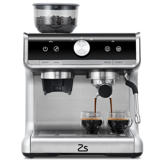 Garvee Espresso Machine – Silver