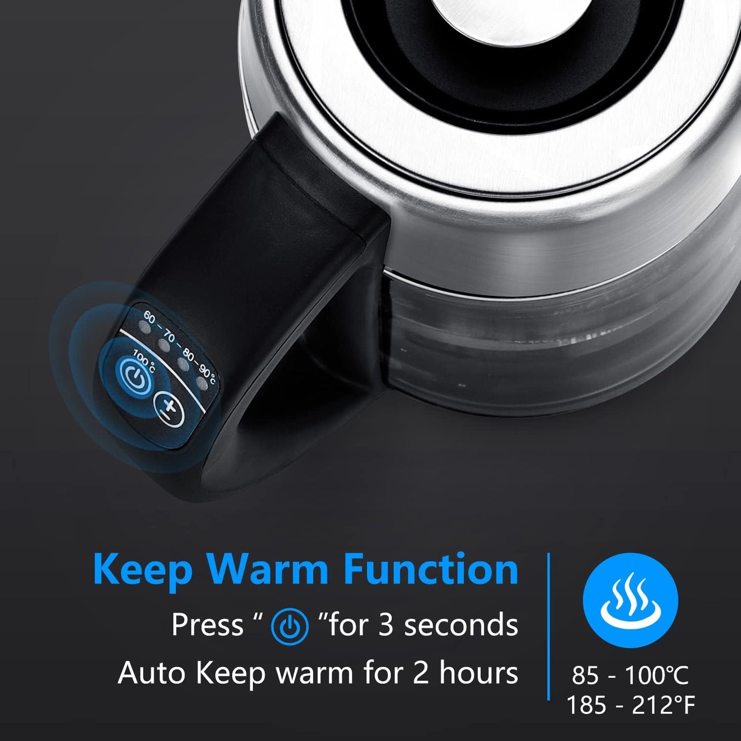 Aigostar 1.7L Electric Kettle