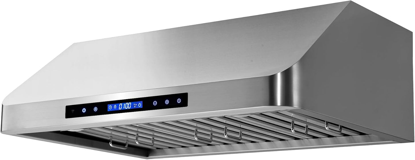 COSMO 30" Range Hood – Stainless Steel