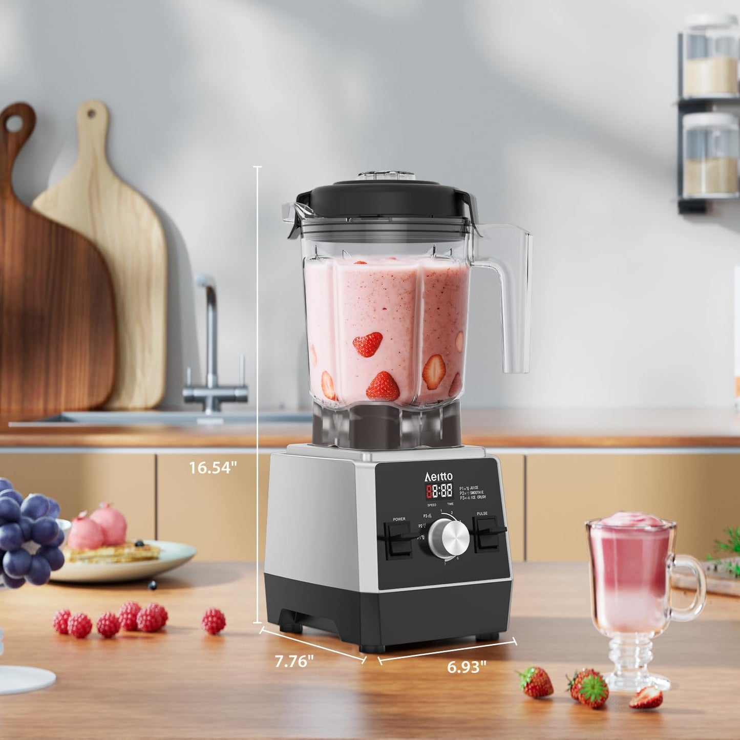 Aeitto 1500W Countertop Blender