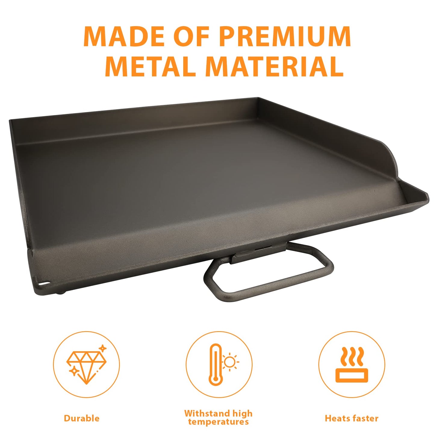 Cast Iron Nanoceramic Grill Griddle