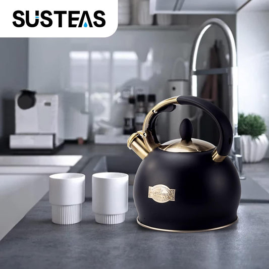 SUSTEAS 2.6QT Tea Kettle – Black