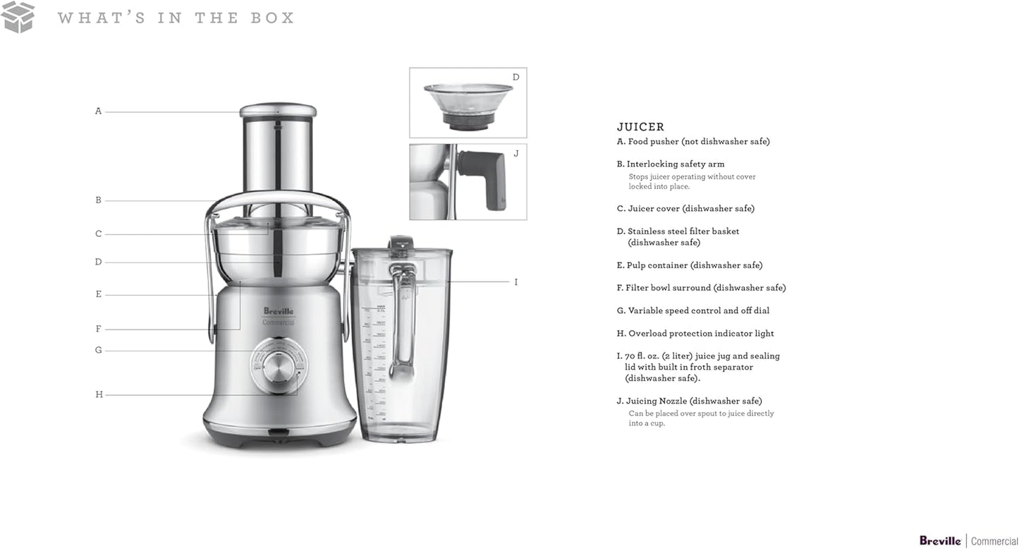 Breville Juice Fountain XL Pro