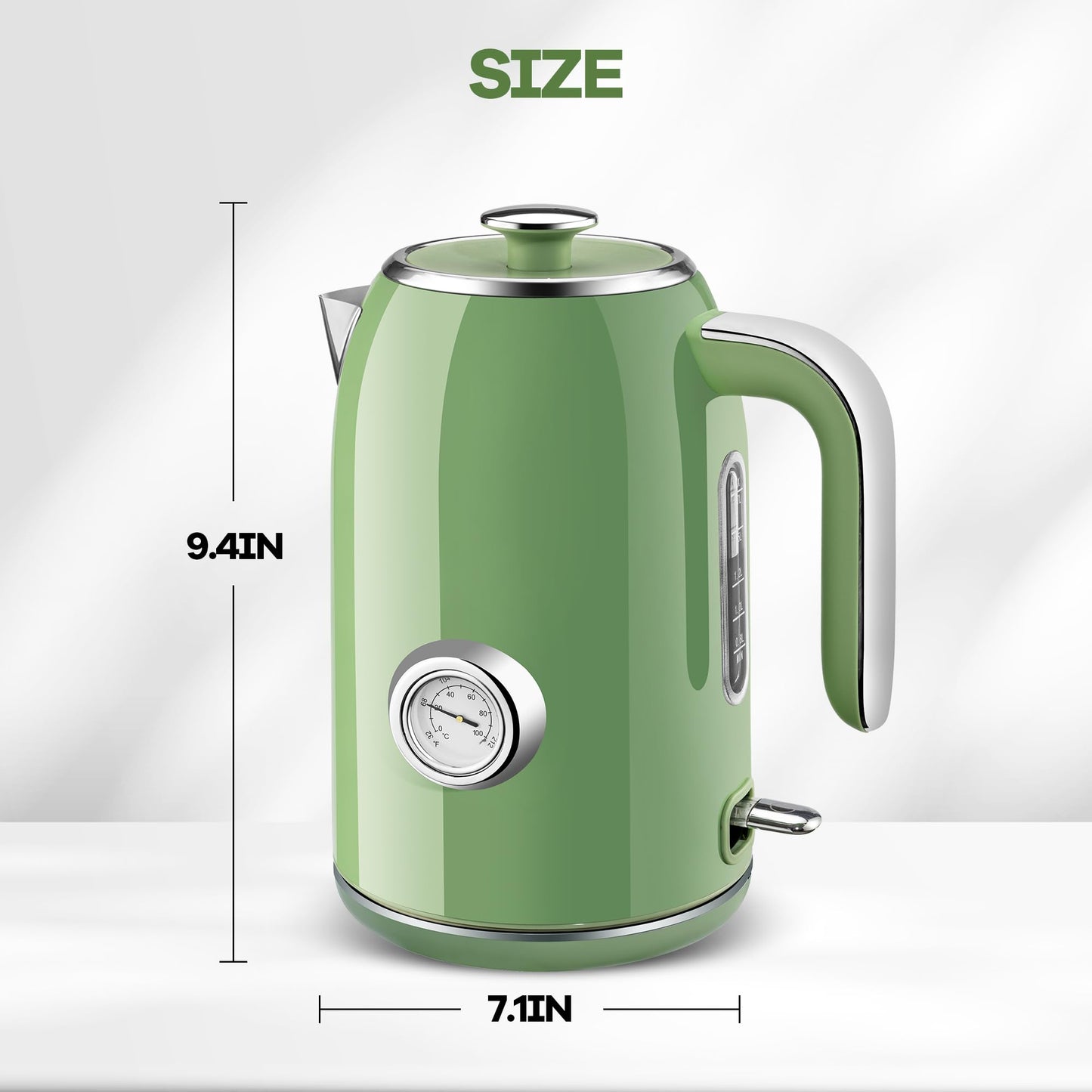 1.7L Electric Kettle – PUKOMC