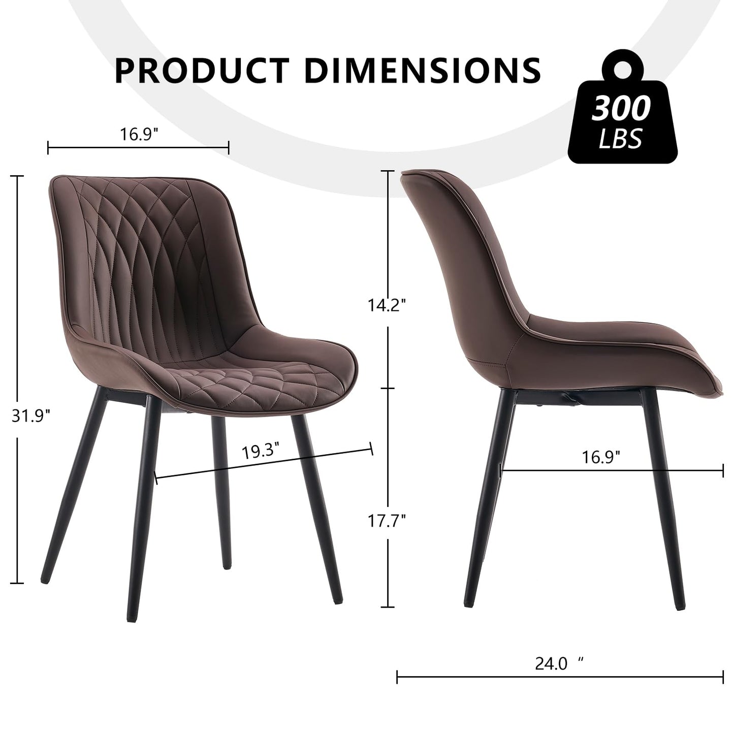 2 Mid-Century Dining Chairs