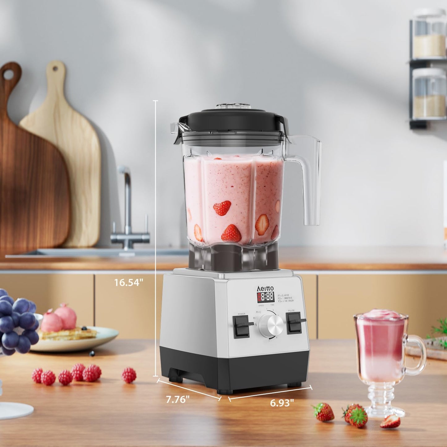 Aeitto 1500W Countertop Blender