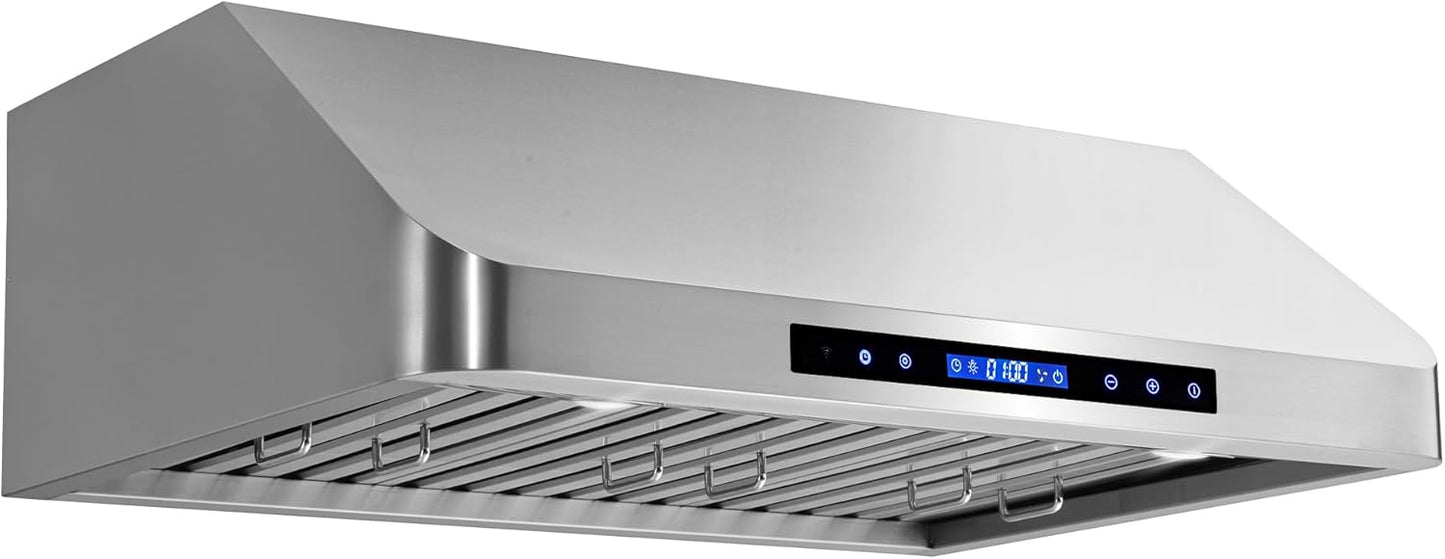COSMO 30" Range Hood – Stainless Steel