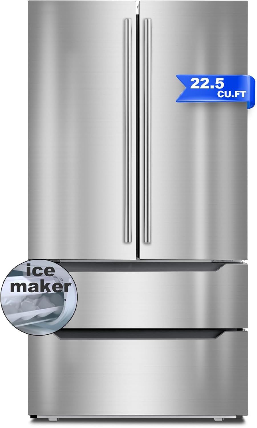 22.5 Cu.Ft. French Door Fridge