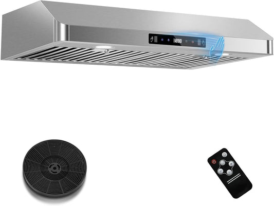 SNDOAS 30" Kitchen Range Hood – Stainless Steel