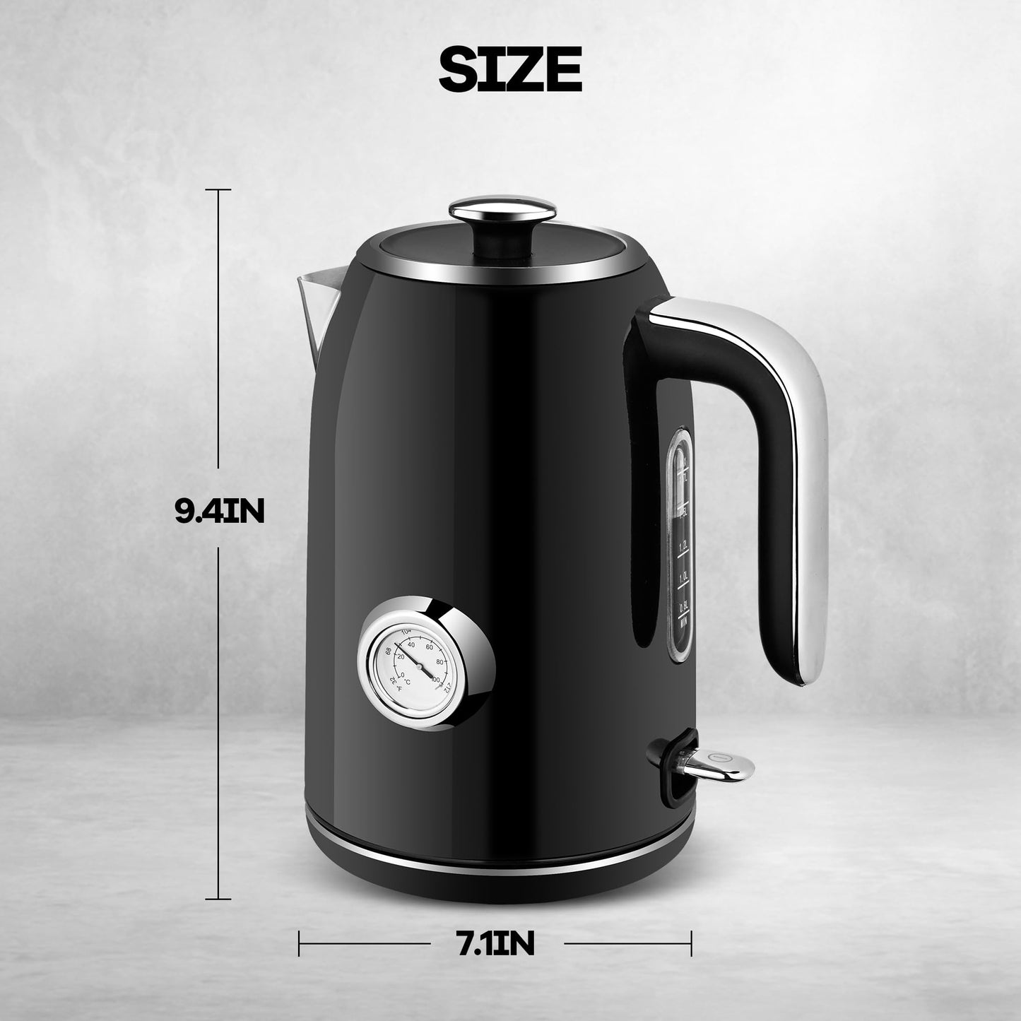 1.7L Electric Kettle – PUKOMC