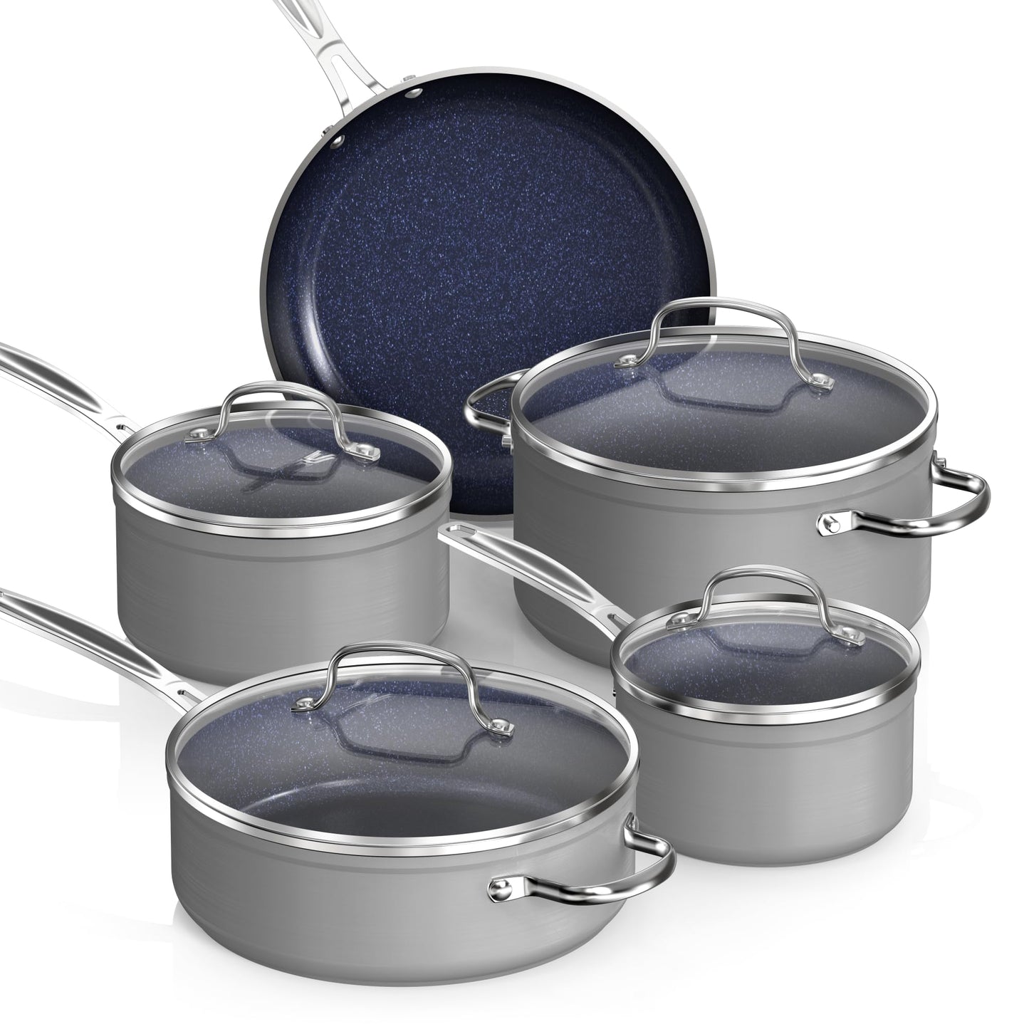Nuwave 3-Pc Ceramic Fry Pan Set