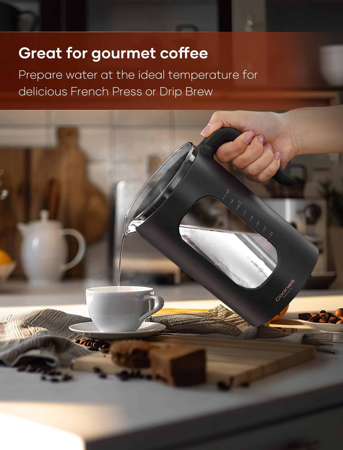 1L Tea Kettle – INTASTING