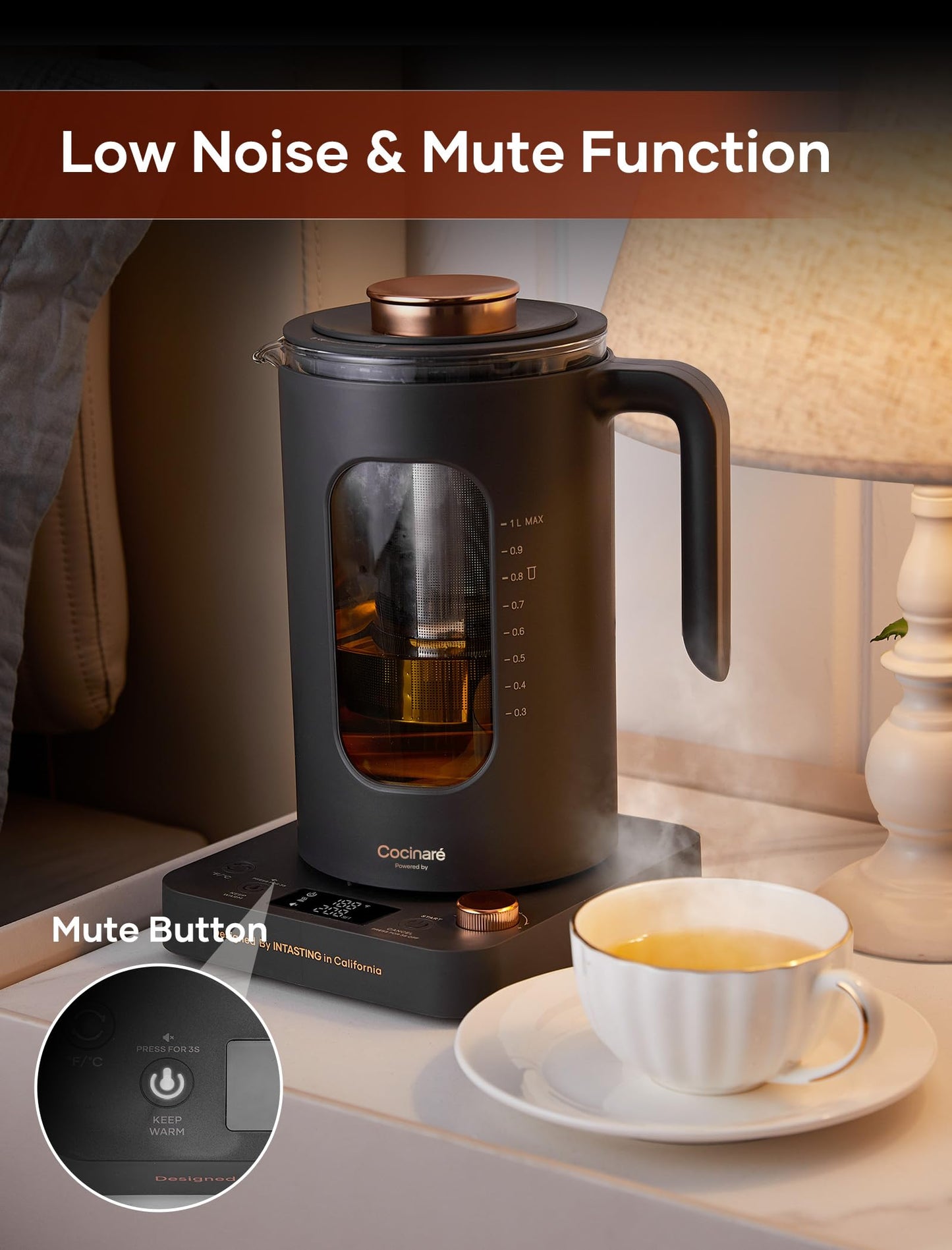 1L Tea Kettle – INTASTING