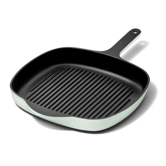 Caraway 10.5" Enameled Cast Iron Grill Pan