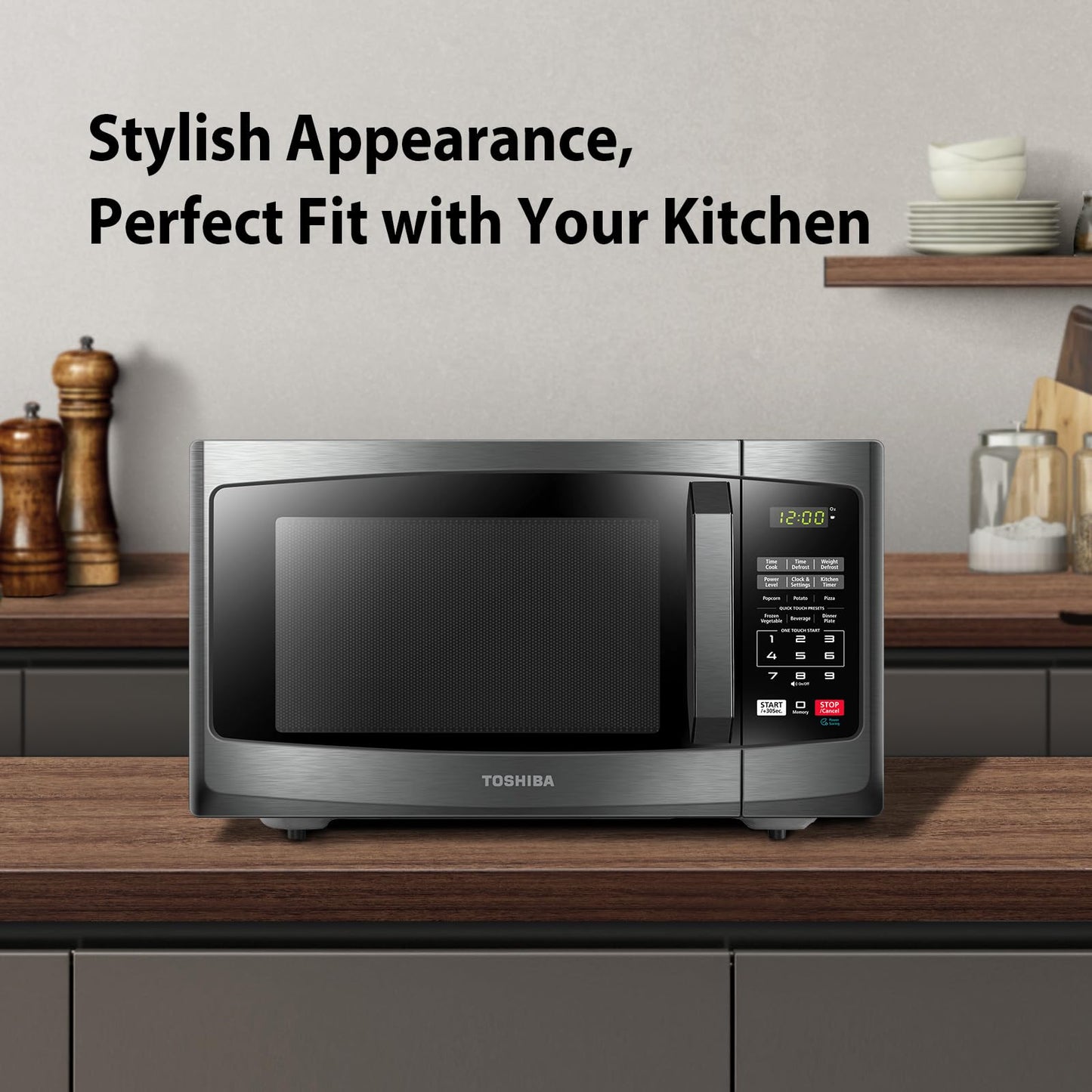 Toshiba 0.9 Cu.ft Microwave