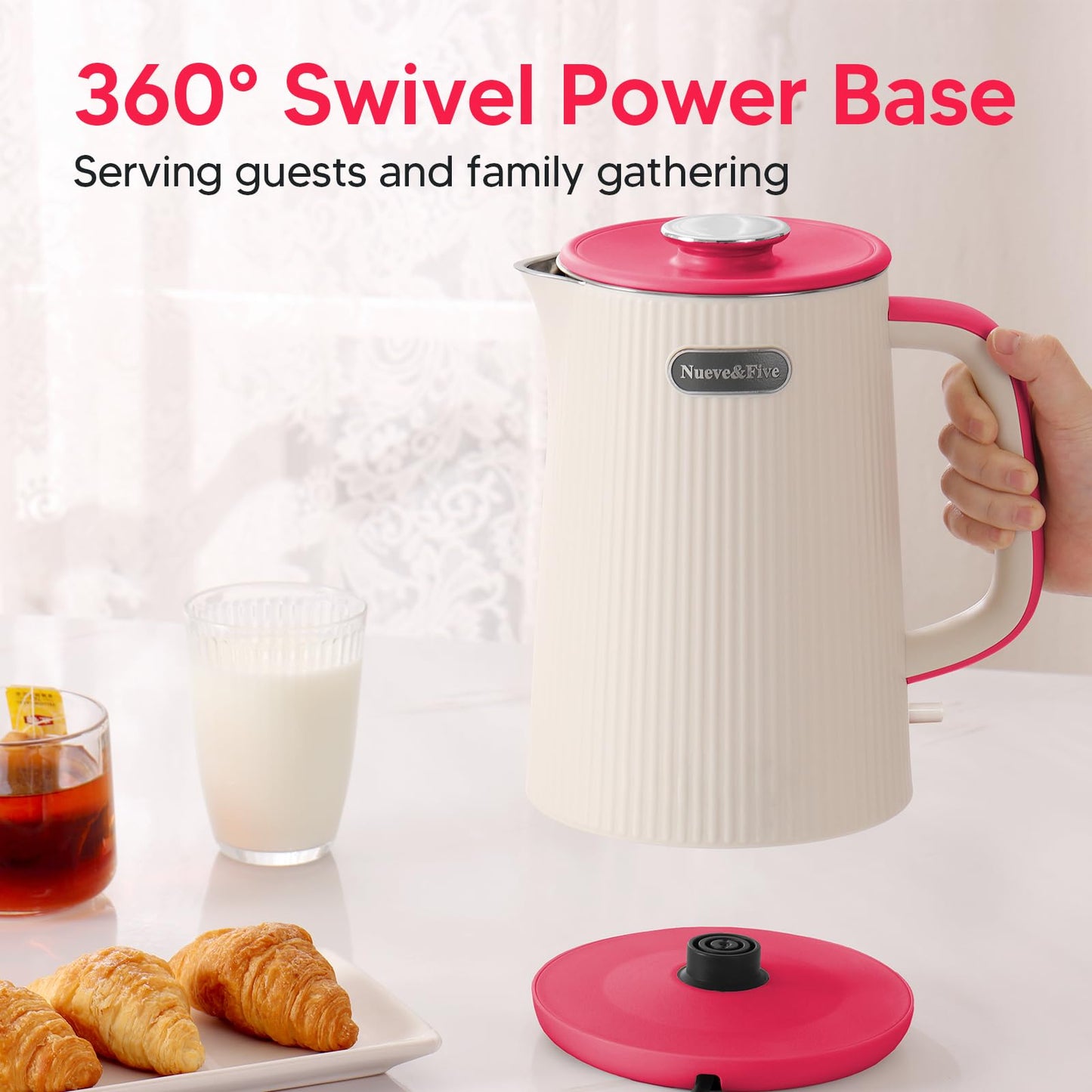 1.7L Electric Kettle – Nueve\&Five
