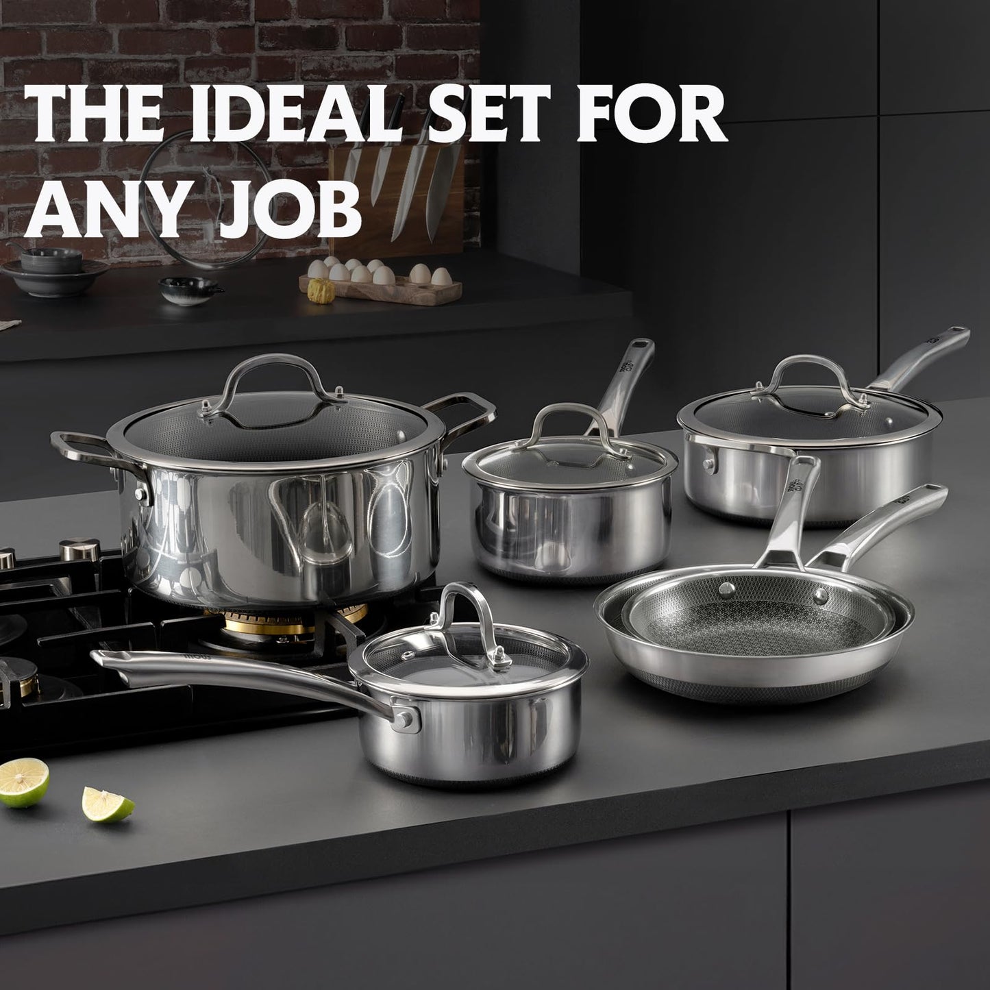 SNOWCLAD 14-Pc Cookware Set