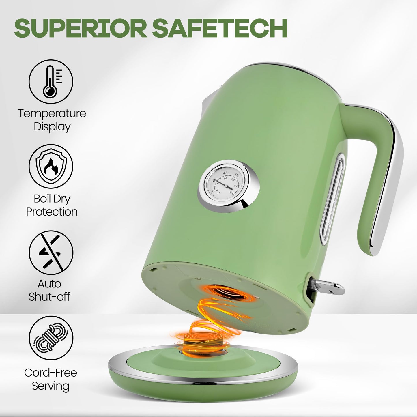 1.7L Electric Kettle – PUKOMC