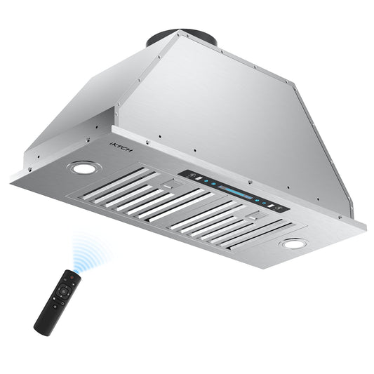 IKTCH 36" Kitchen Range Hood – Stainless Steel