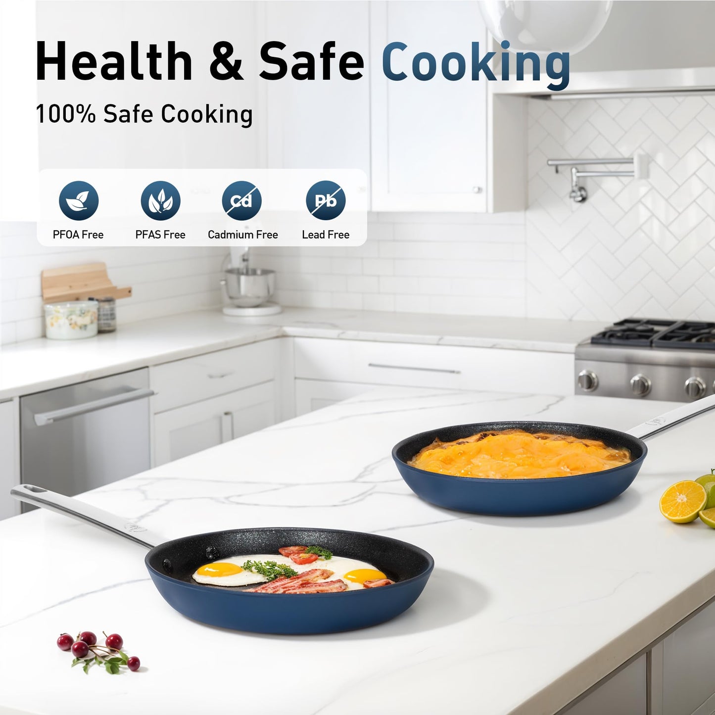 MAISON ARTS 2-Pc Fry Pan Set