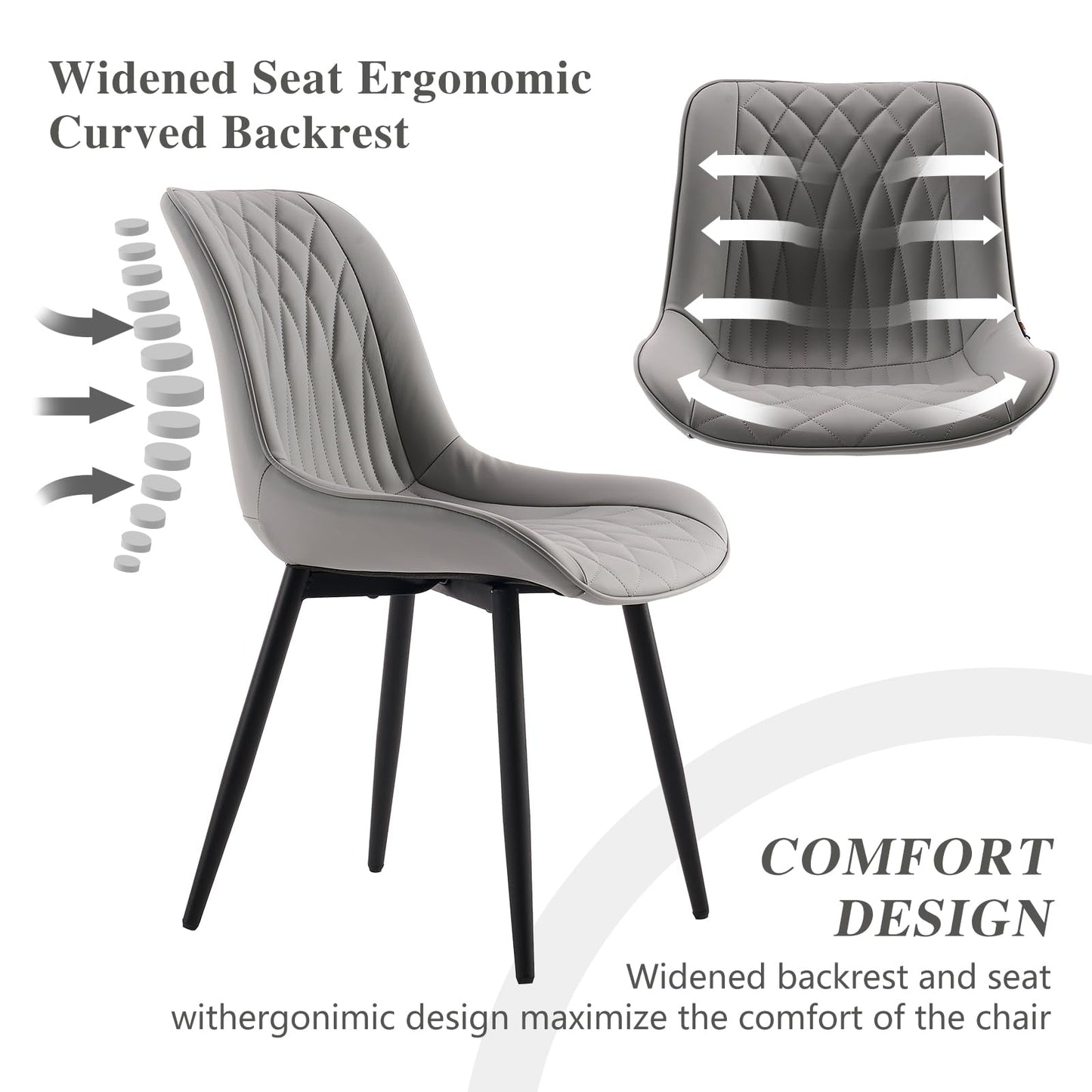 2 Mid-Century Dining Chairs
