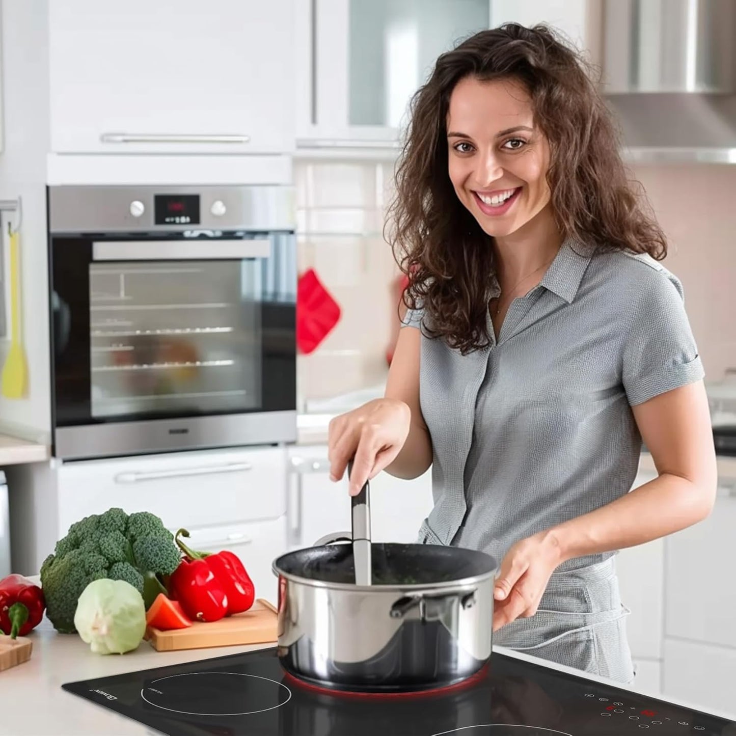 36" Electric 5-Burner Cooktop