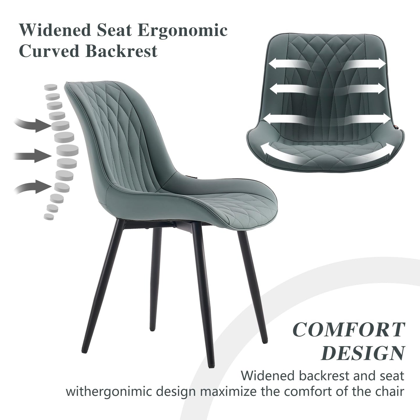 2 Mid-Century Dining Chairs