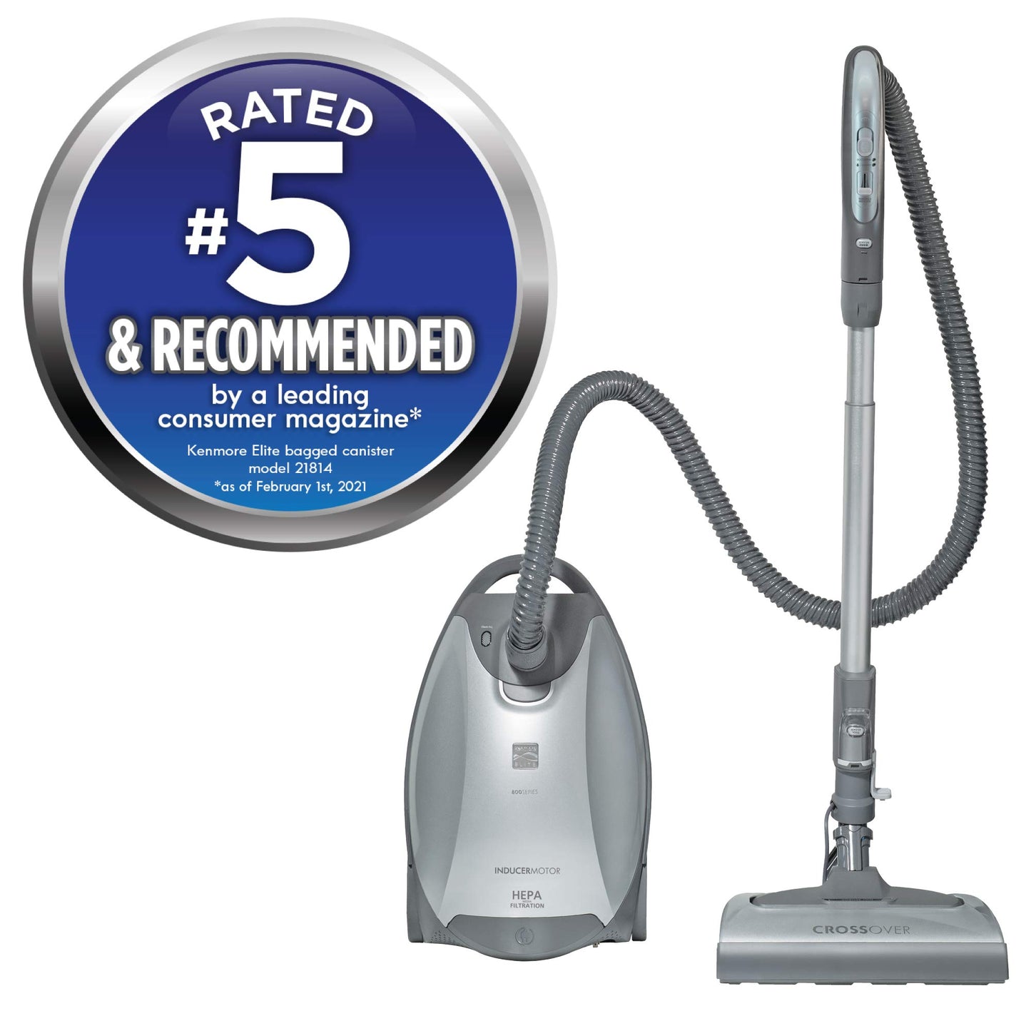 Kenmore 81414 Canister Vacuum – Red