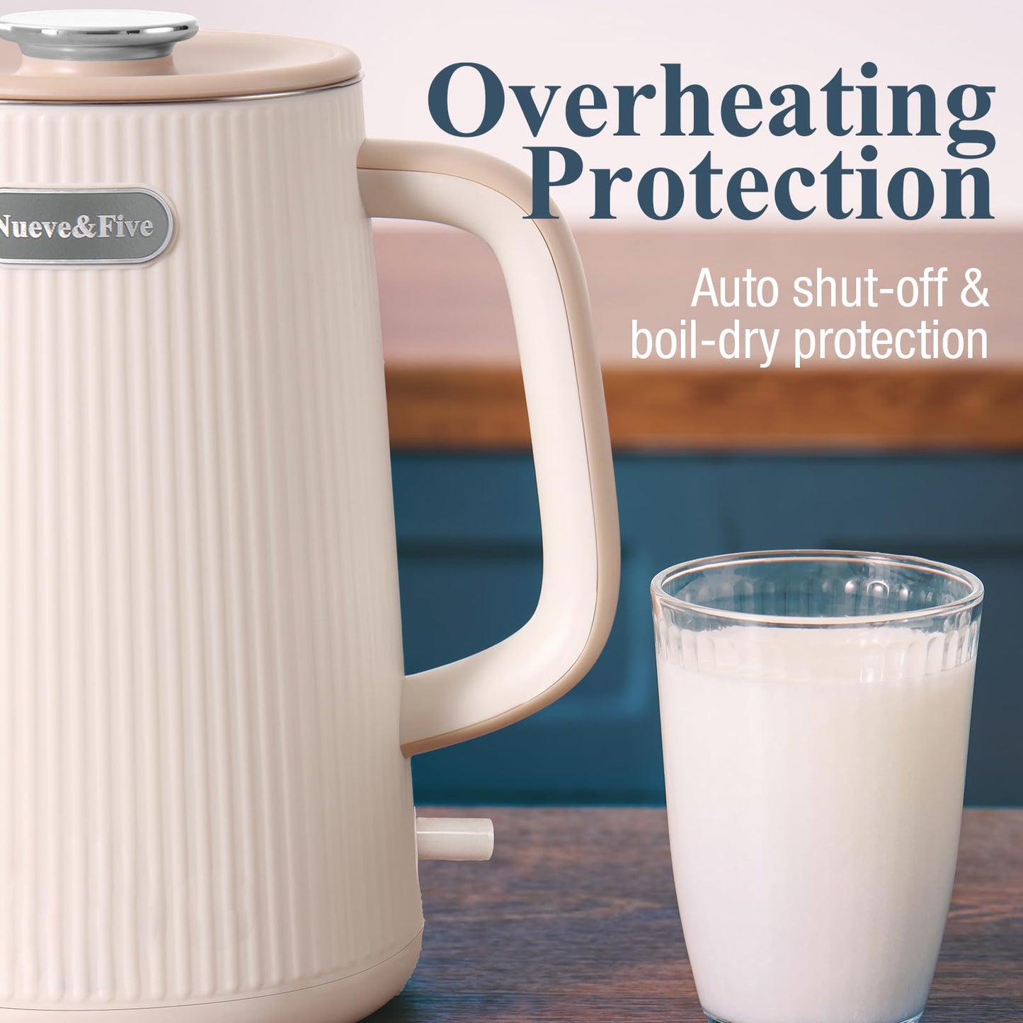 1.7L Electric Kettle – Nueve\&Five