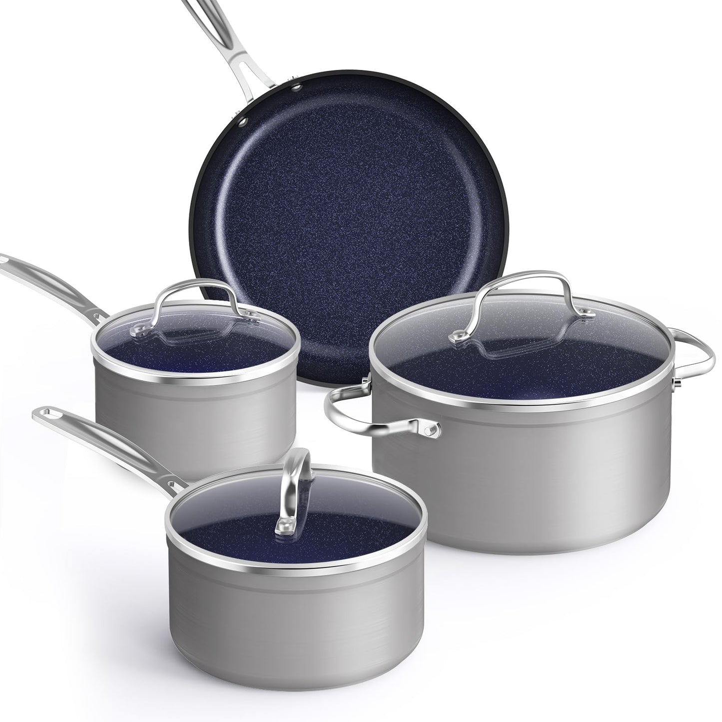 Nuwave 3-Pc Ceramic Fry Pan Set