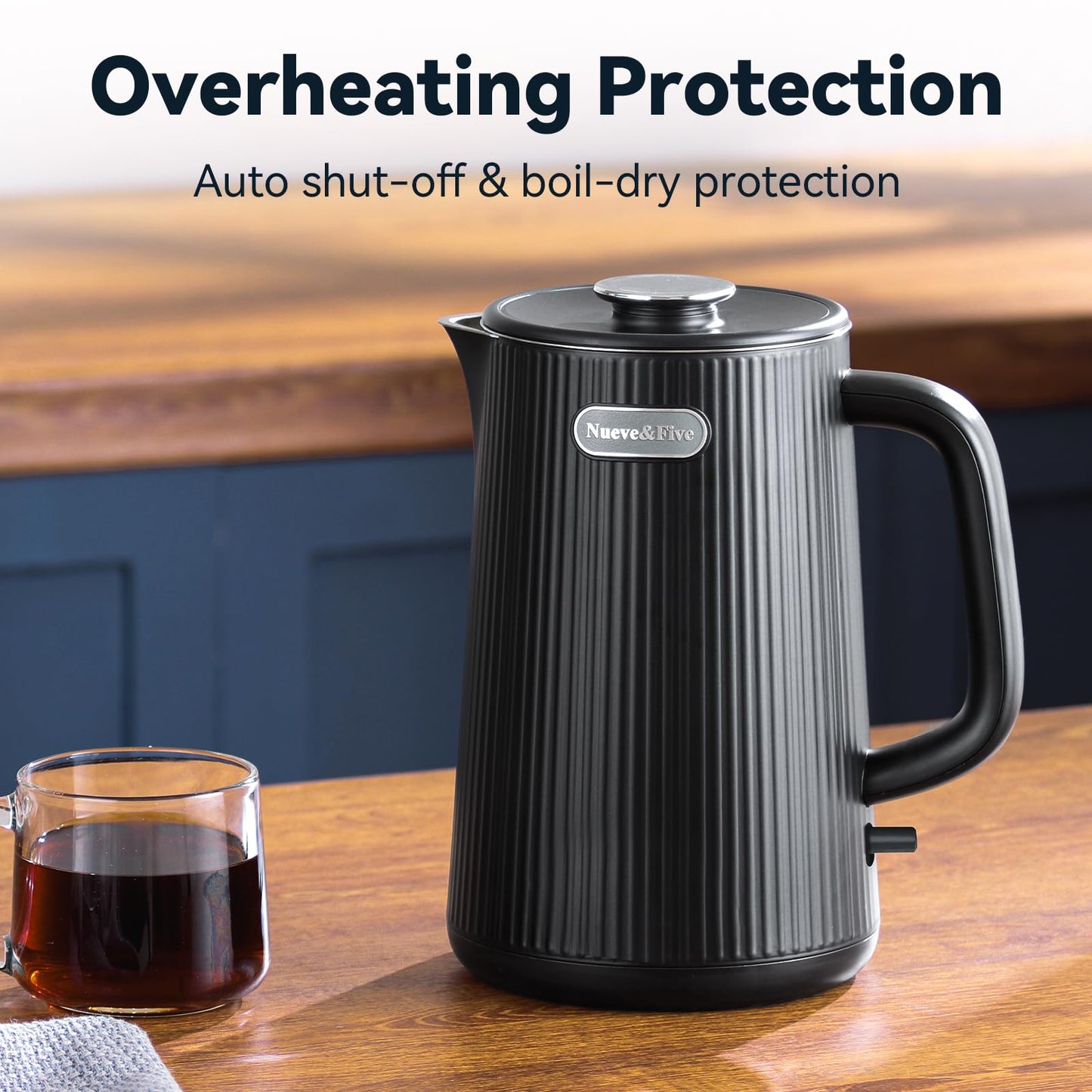 1.7L Electric Kettle – Nueve\&Five