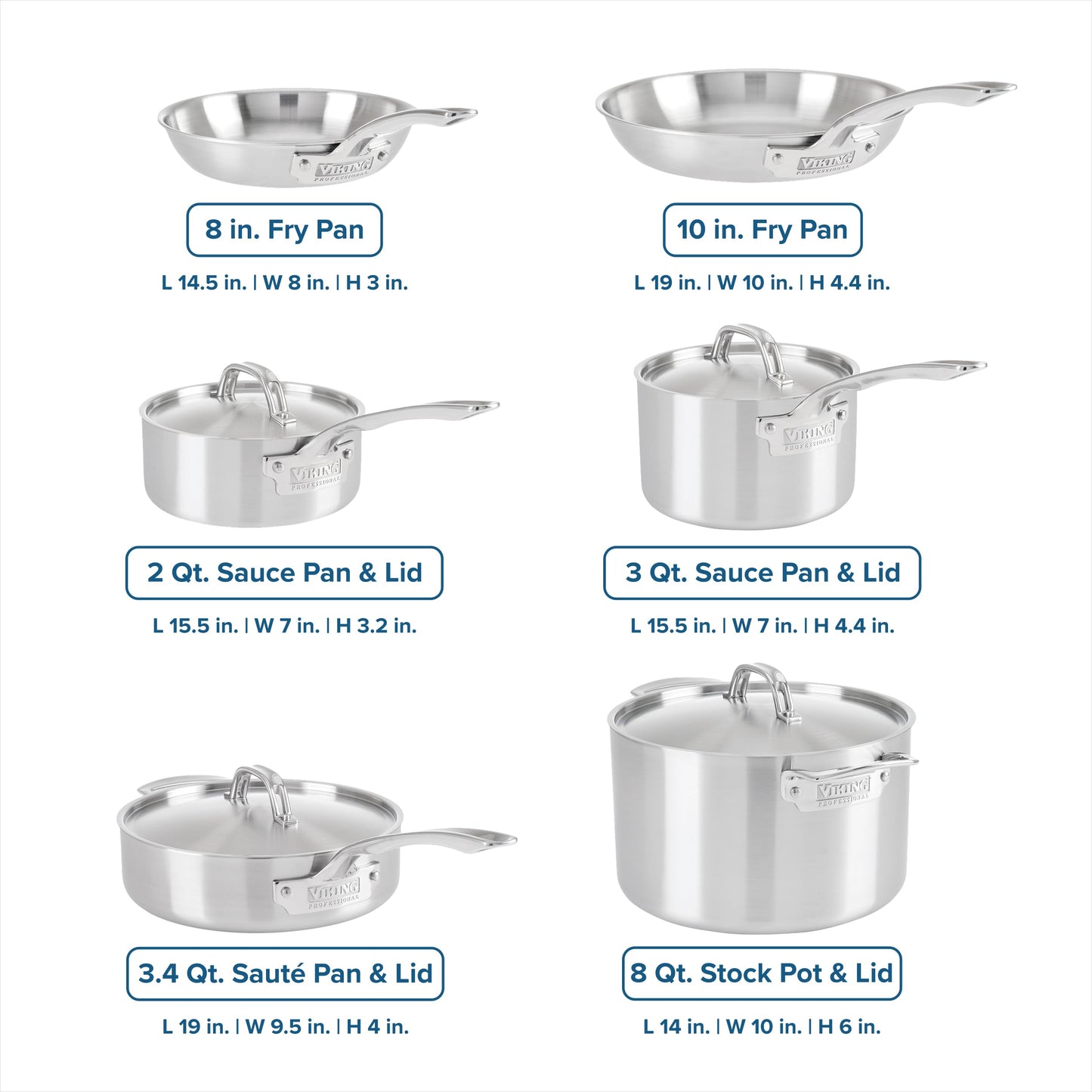 Viking 10-Pc Cookware Set